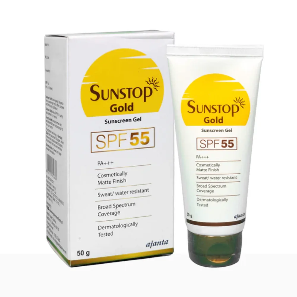 Sunstop Gold Sunscreen Gel SPF 55 PA+++