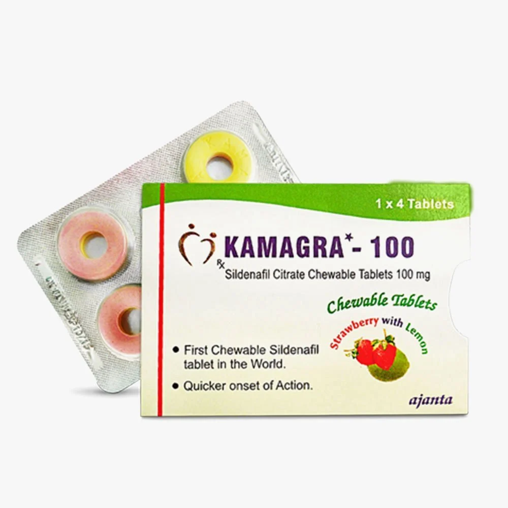 KAMAGRA POLO 100MG CHEWABLE TABLETS