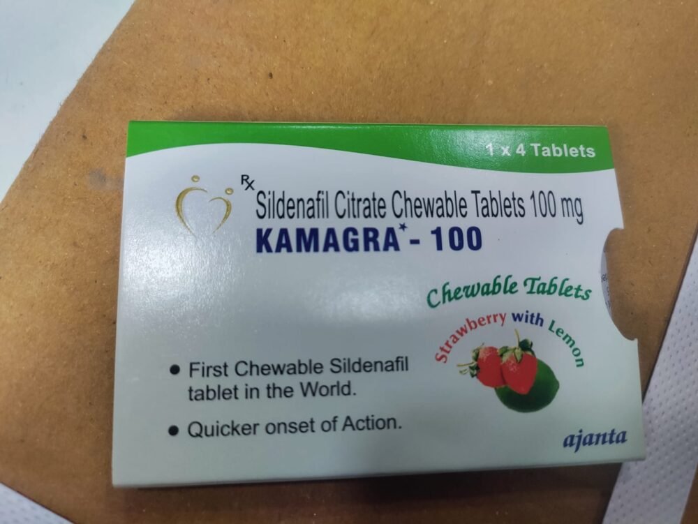 KAMAGRA POLO 100MG CHEWABLE TABLETS