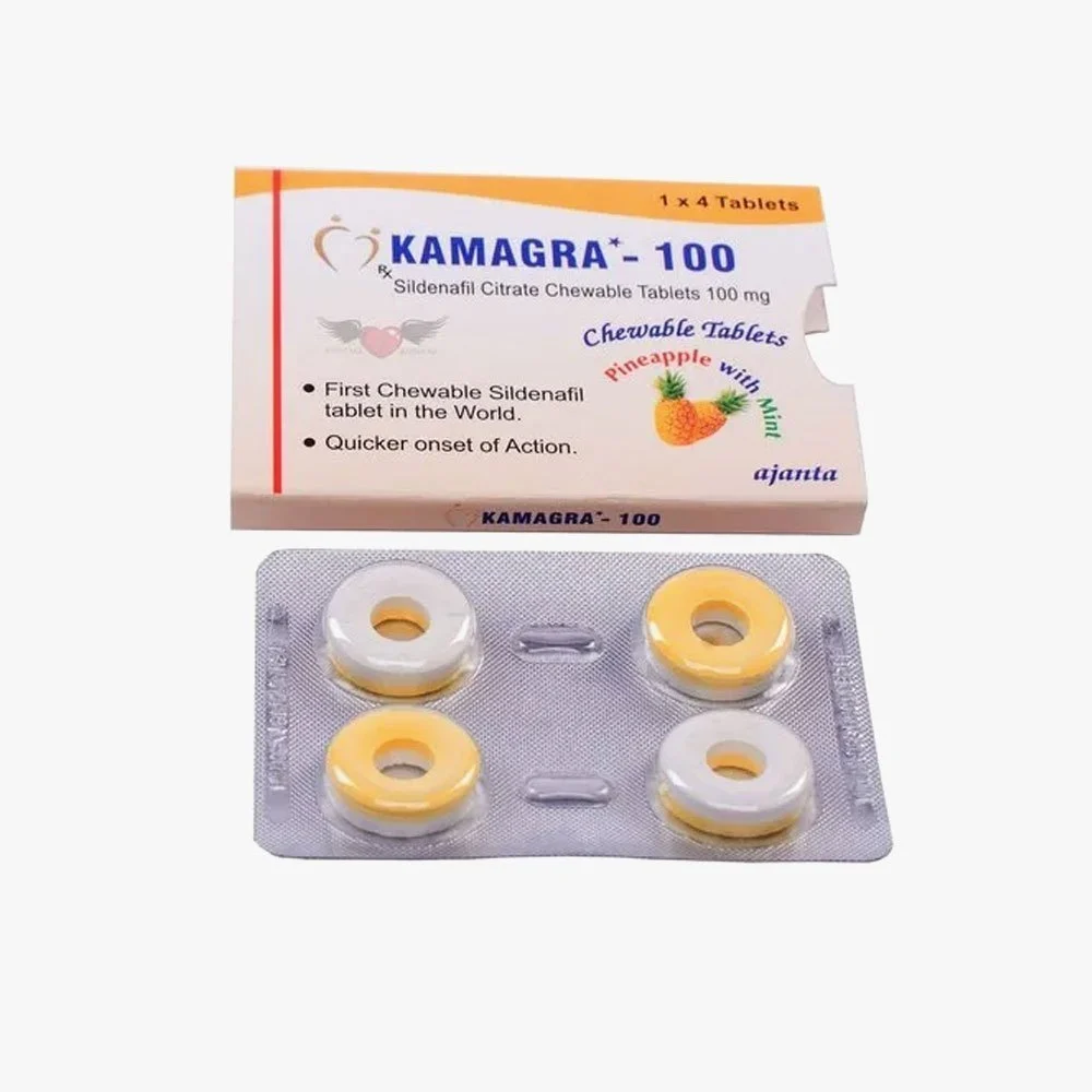 KAMAGRA POLO 100MG CHEWABLE TABLETS