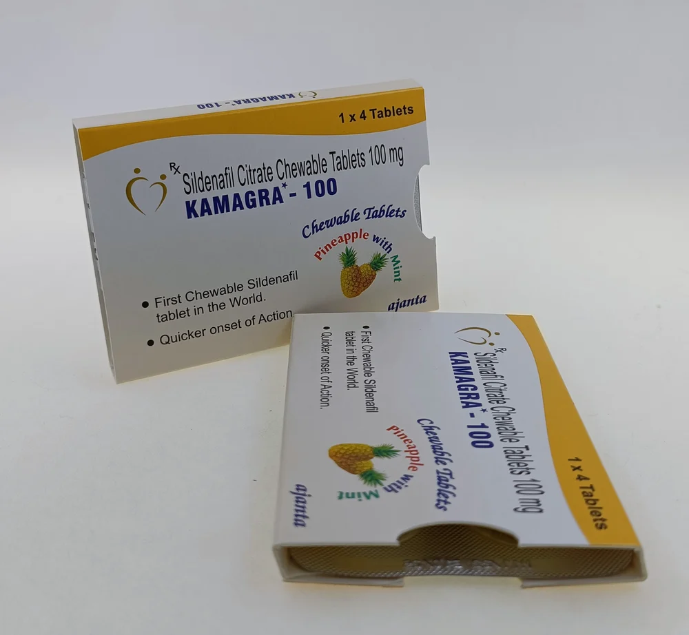 KAMAGRA POLO 100MG CHEWABLE TABLETS