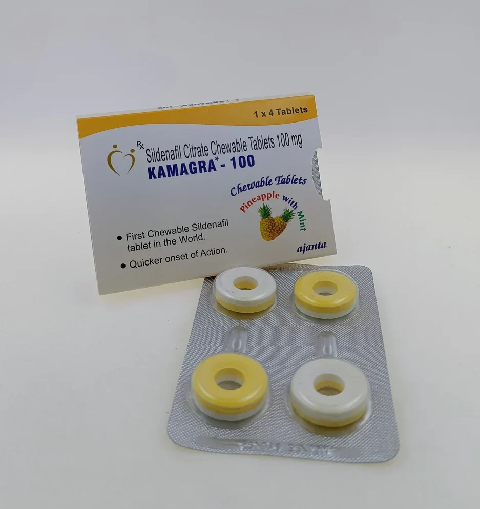 Kamagra Polo 100mg Tablets - Sildenafil Chewable