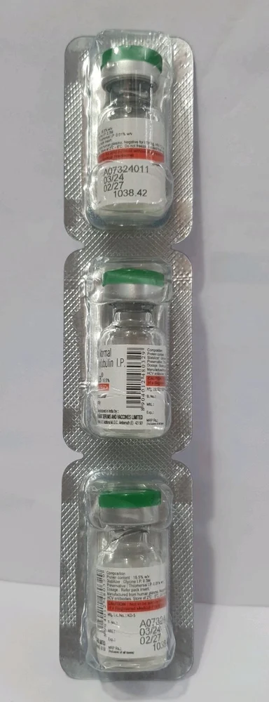 bharglob Human Normal Immunoglobulin (16.5% w/v) injection