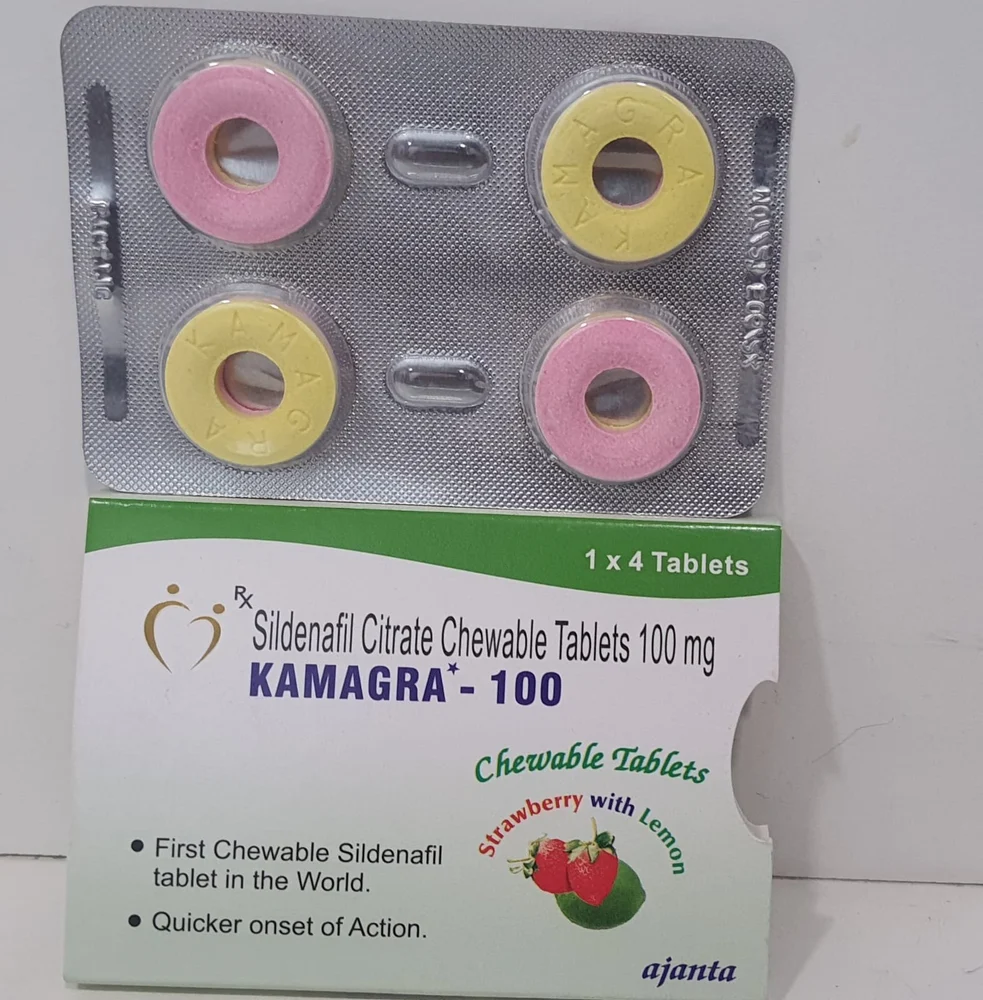 KAMAGRA POLO 100MG CHEWABLE TABLETS
